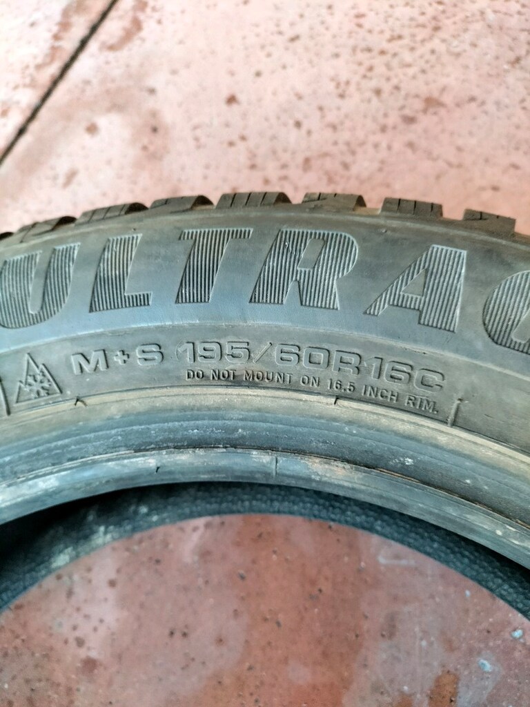 4adet çıkma lastikler 195/60 r16C sıfır gibi lastikler - 3