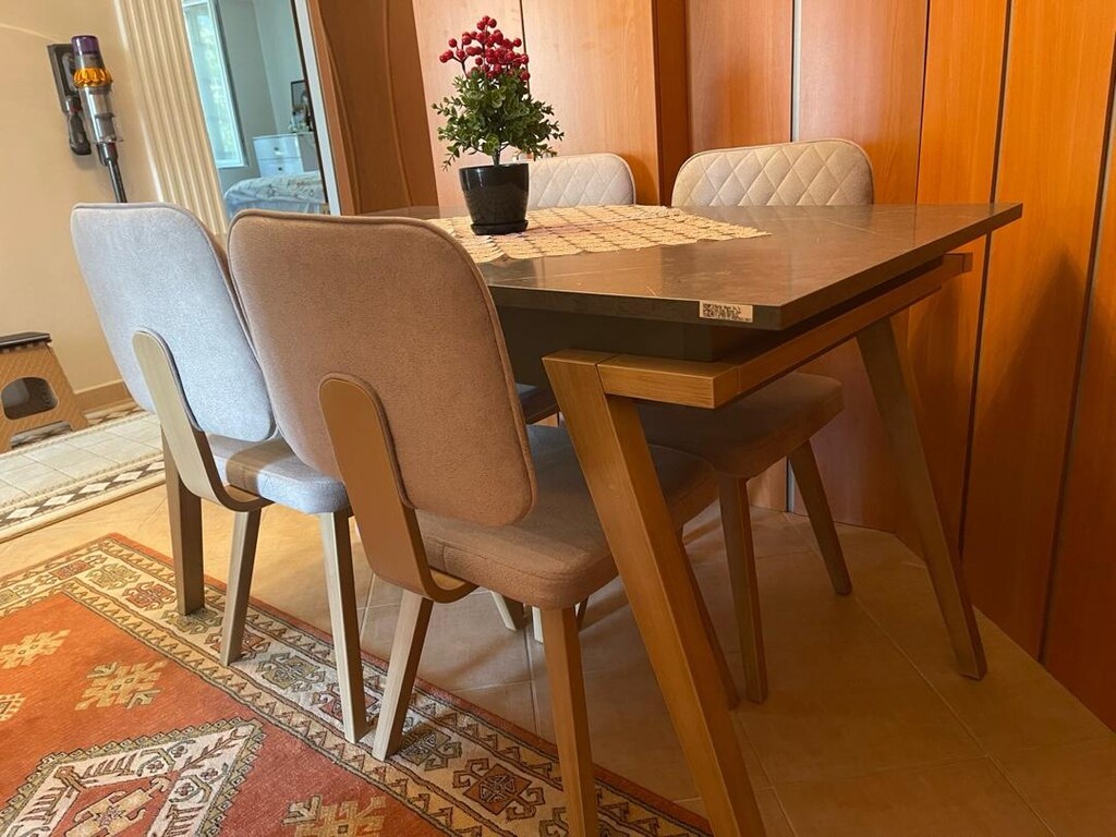6 SANDALYELİ MUTFAK MASASI - 4