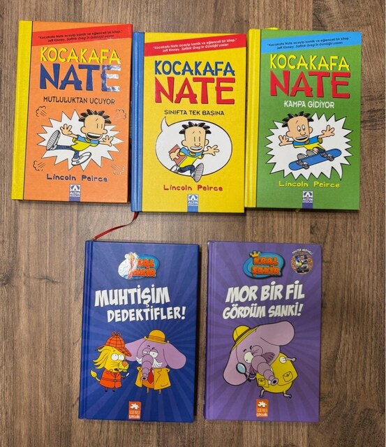 Koca Kafa Nate ve Kral Şakir kitapları