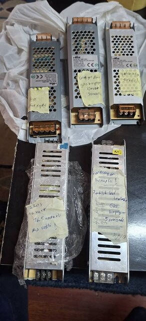 trafo 5 adet sorunlu parca amaclı notu okuyun