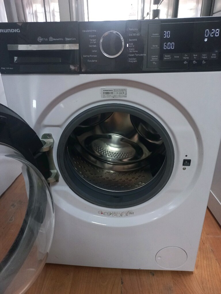 Sıfırdan Farksız 3 Yıllık Vifi Bağlantılı Grunding Çamaşır Makinesi! - 11
