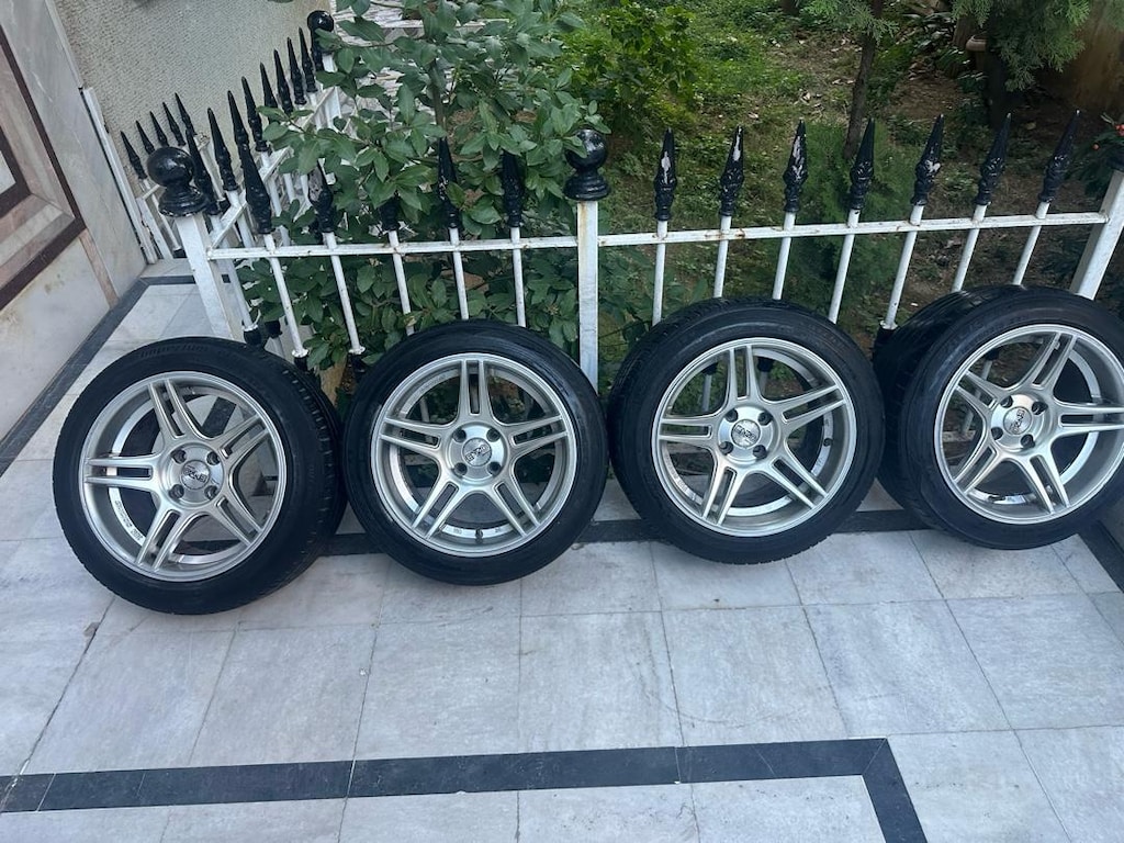 Sport Performans ÇELİKJANT lastik takımı 2.Adet Falcen 195 50 15 4x100 - 2