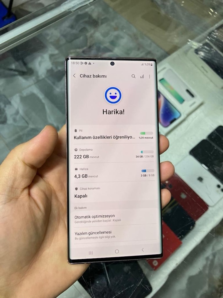 MÜHENDİSCELL’DEN YURTİÇİ SAMSUNG NOTE 20 ULTRA 8/256 GB - 9