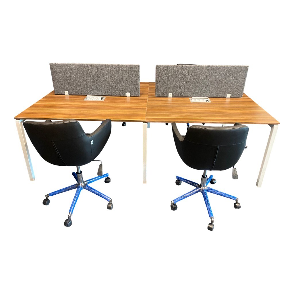 ATOM OFİS- SES YALITIMLI DATAPORTLU 4'LÜ MDF WORKSTATION (SIFIR) - 3