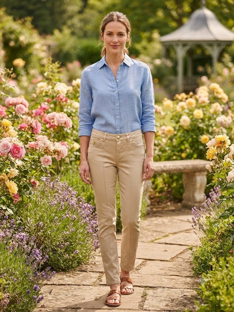 U.S. Polo Keten Pantolon - 6