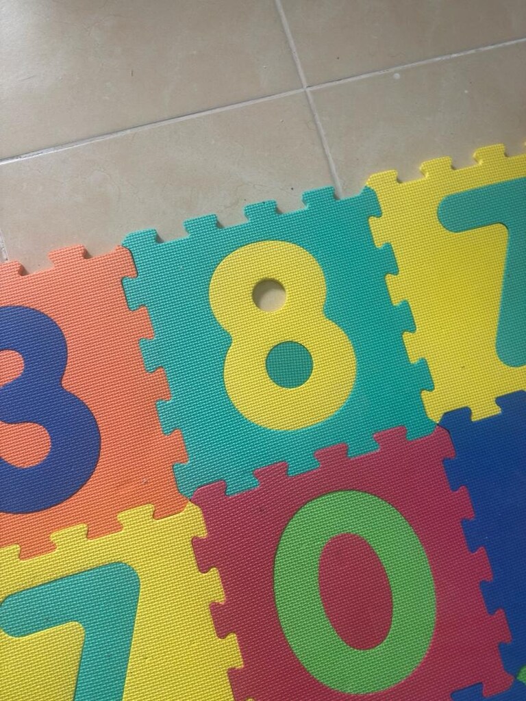 30 parça büyük boy sayı matı - 3