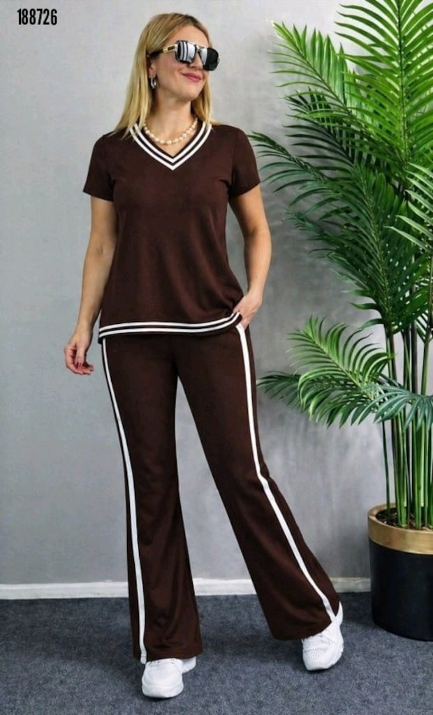 İLAN NO Y S 29 Y BAYANLARA PANTOLON BLUZ 2 Lİ TAKIMLAR - 7
