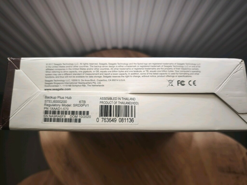 Seagate Backup Plus Hub 6TB (sıfır kapalı kutu) - 8