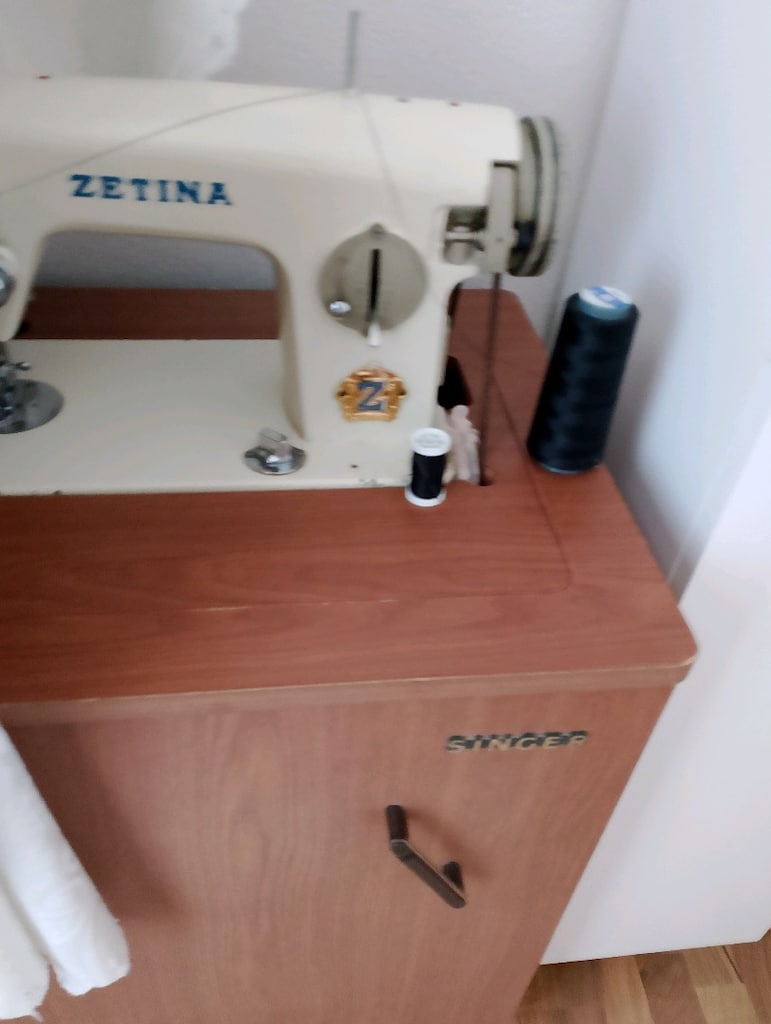 ayakla çalışan antika sayılır zetina dikiş makinası sağlam çalışıyor - 3