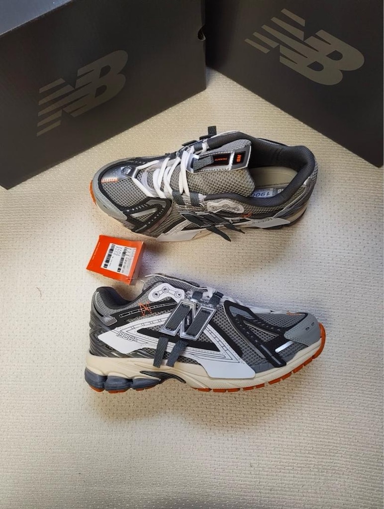 ‼‼NEW BALANCE 1906A GREY ORANGE – İTHAL - 3