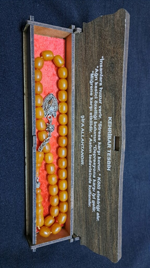 kehribar tesbih - 2