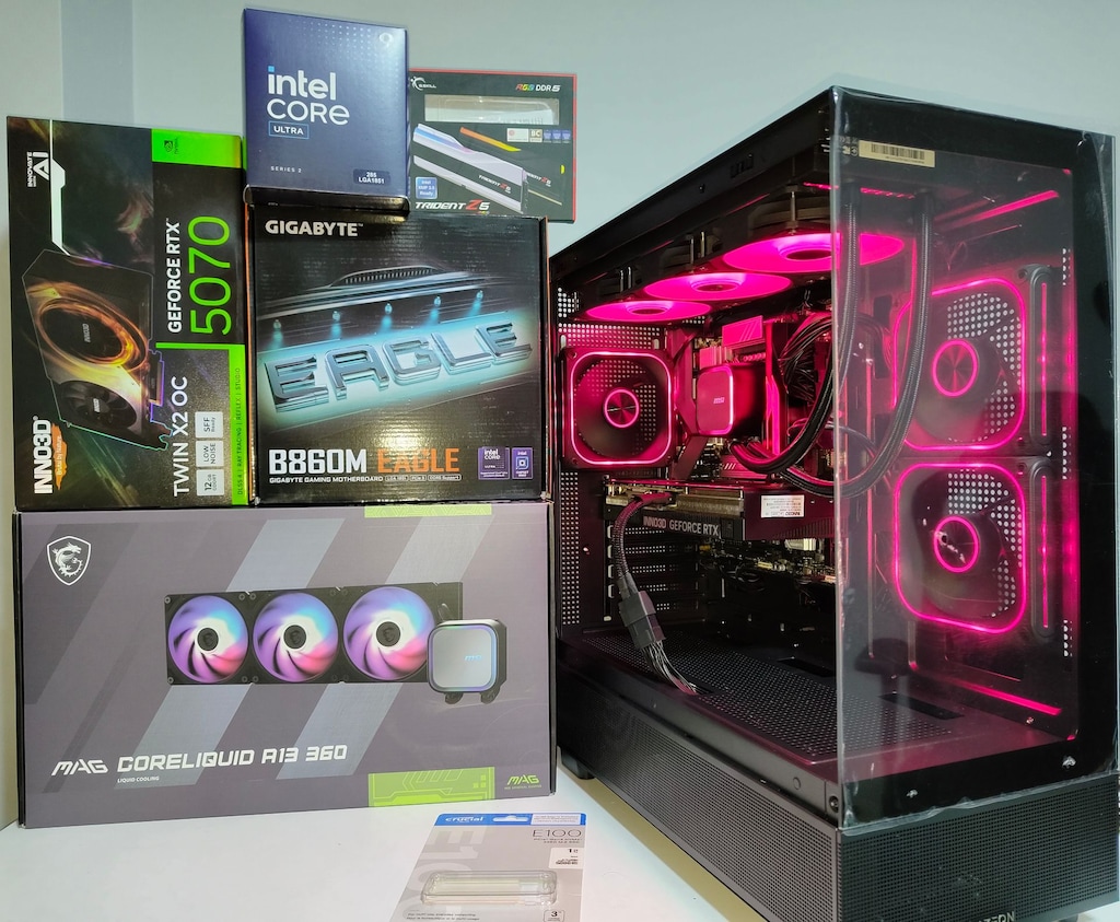 Bilgisayar Oyun Bilgisayarı Gaming PC - Ultra 9 285 - RTX 5070