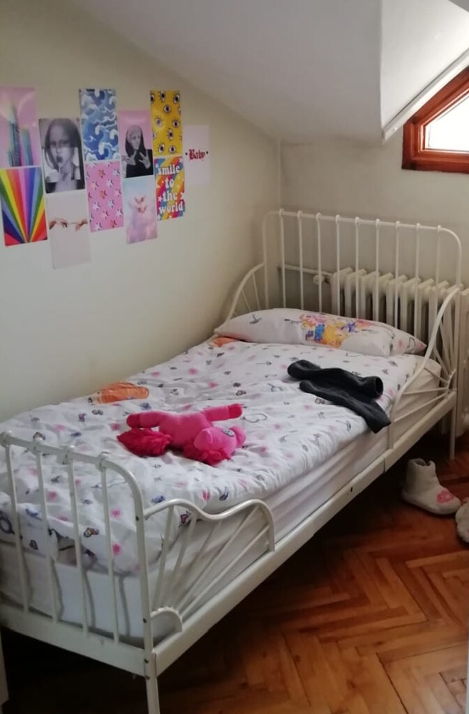 İkea ferfoje cocuk karyolası ve yatağı - 3