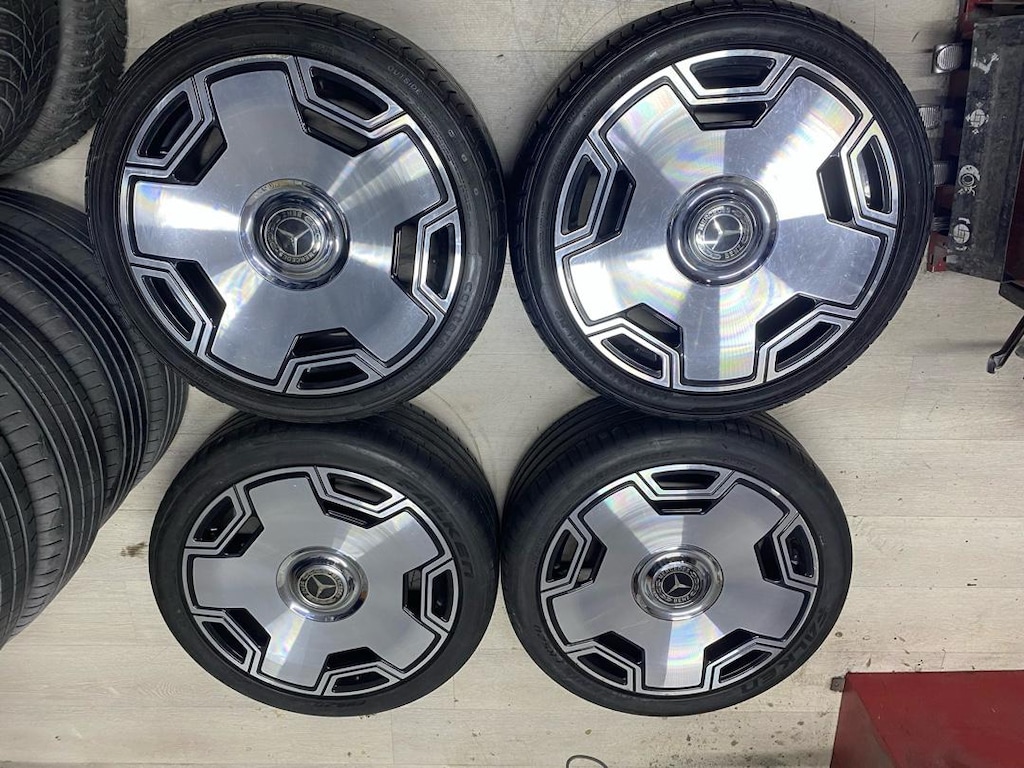 20 inç 5x112 Maybach jant lastik takımı - 2