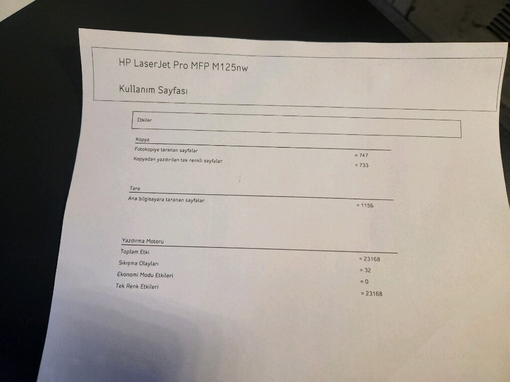 hp M125NW lazer yazıcı MÜKEMMEL DURUMDA - 4