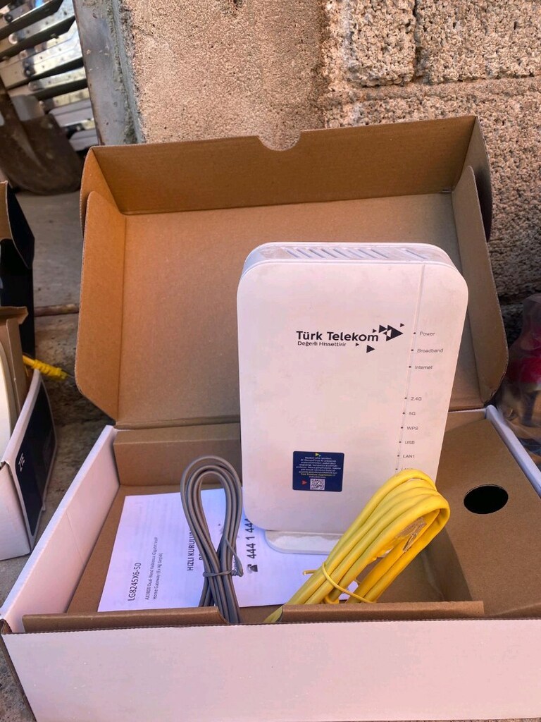 kutusuda kullanılmamış modem - 5