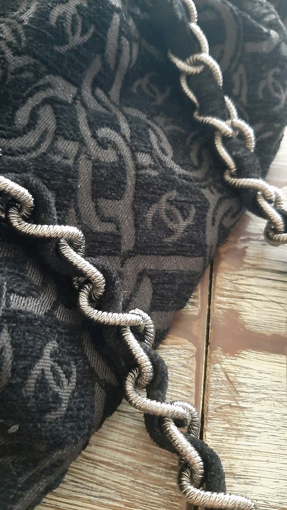 ORİJİNAL CHANEL VINTAGE ZİNCİR ASKILI OMUZ ÇANTASI - 3