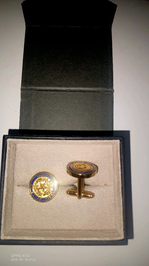 Orijinal Cufflinks Inc. Texas State Seal (Teksas Mührü) Kol Düğmesi. - 3