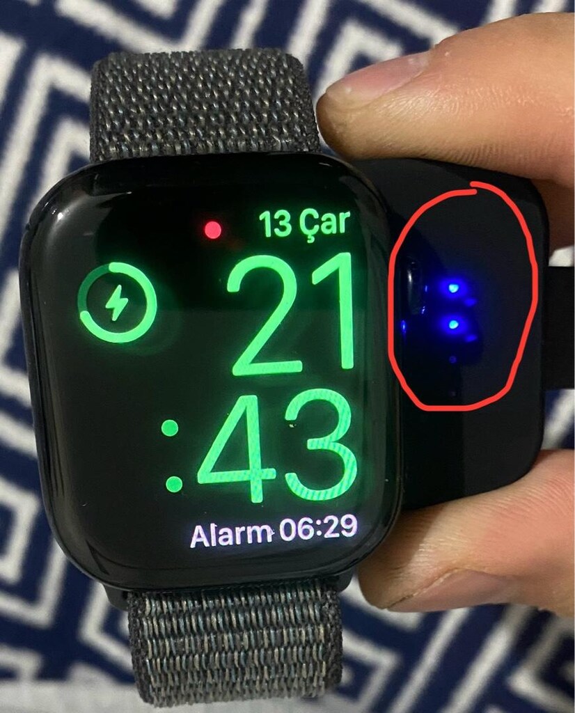 Apple anahtarlık saat şarj cihazı - 3