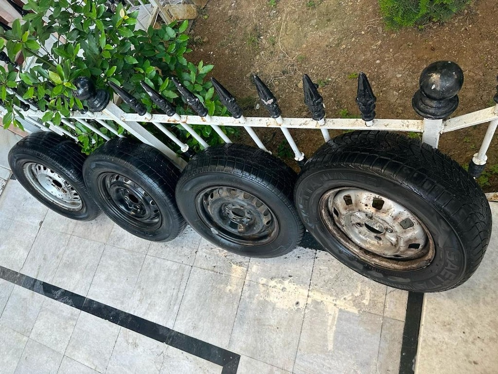 Teneke jant lastik takımı 1.Adet SAETTA 1.Adet vinter 1.Adet petlas - 11