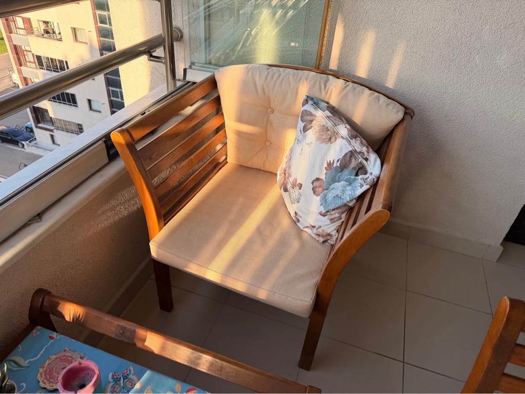 Ahşap Balkon Bahçe Oturma Grubu - 3