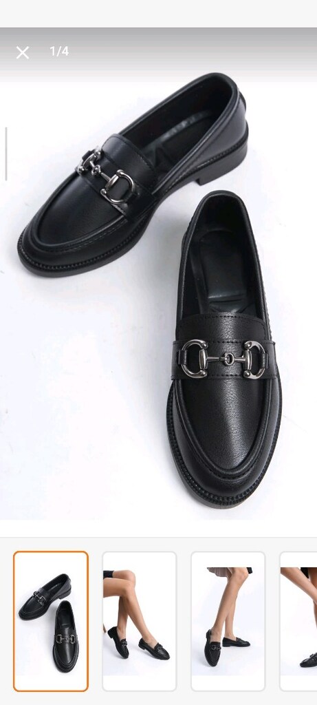entella store siyah loafer babet ayakkabı
