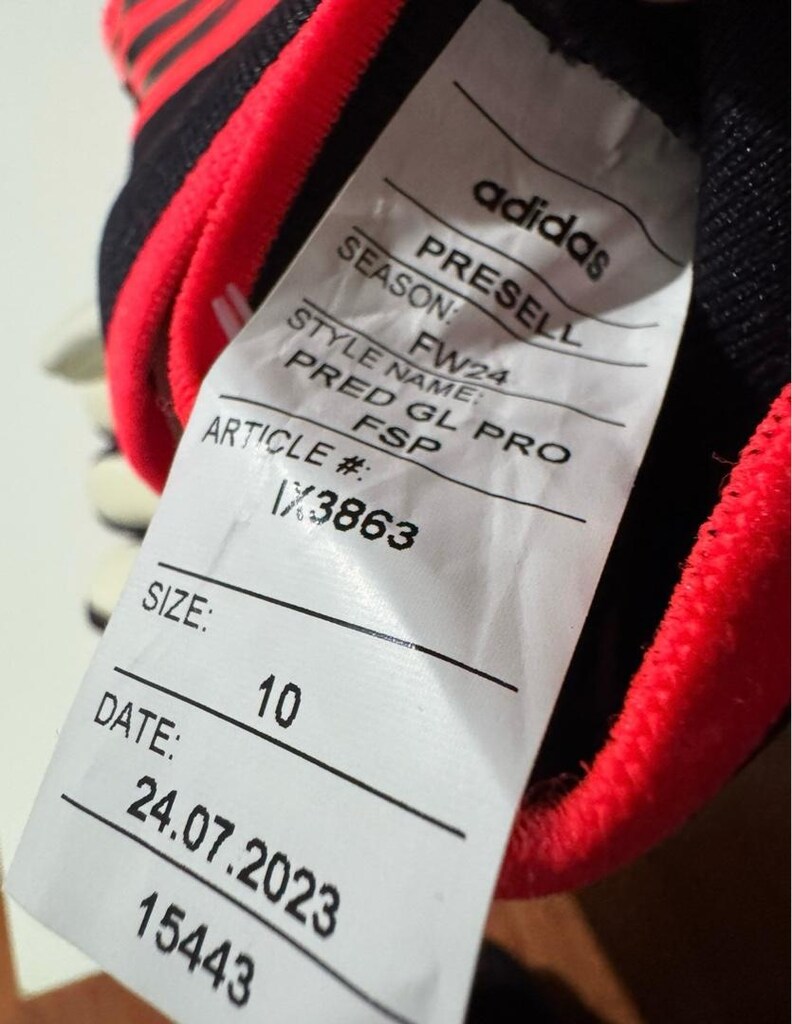 Adidas Pred Gl Pro üründe deforme vardır kemikli 10 numara - 8