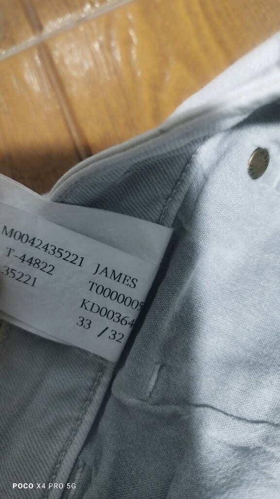 #Erkek jeans pantolon..#Mavi jeans orijinal..Gümüş renk - 6