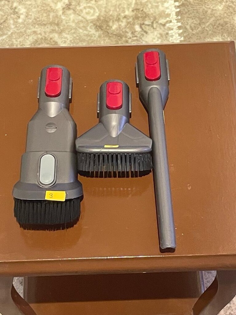DYSON dikey şarjlı süpürge V11 V15 ile uyumlu üçlü araç içi temizleme - 2