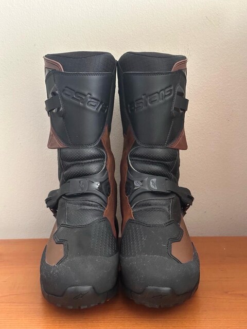 Alpinestars XT-8 Gore-Tex Korumalı Motosiklet Botu Siyah / Kahve