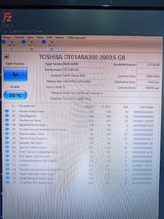 Toshiba Hard disk 3 TB 3.5 inç - 4