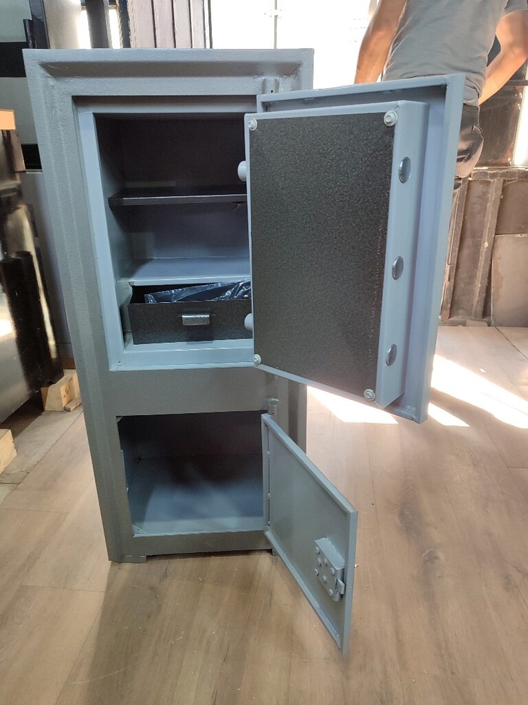 ÇELİK KASA 105CM YÜKSEKLİK ŞİFRELİ PARA KASASI ADRESE TESLİM - 2