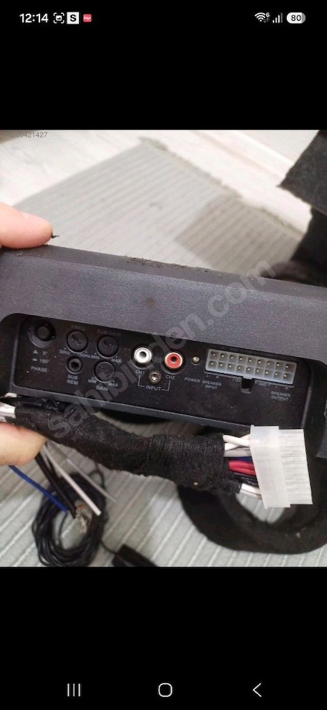 BUROCK KOLTUK ALTI SUBWOFER - letgo'dan Sıfırından Uygun Fiyata Al