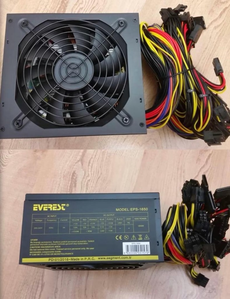 Everest 1650W 80 Plus Psu EPS-1650 - 2