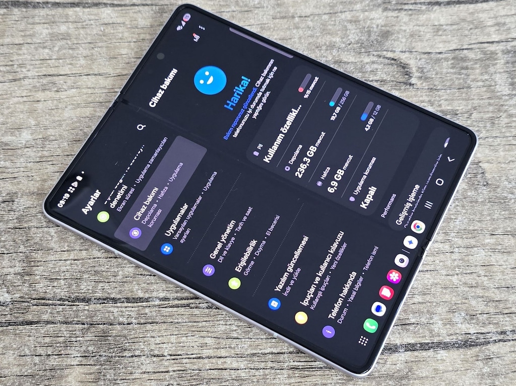 Samsung Z Fold 3 / Kutu Fatura TR / 12 -256 GB / Ful Orjinal - 5