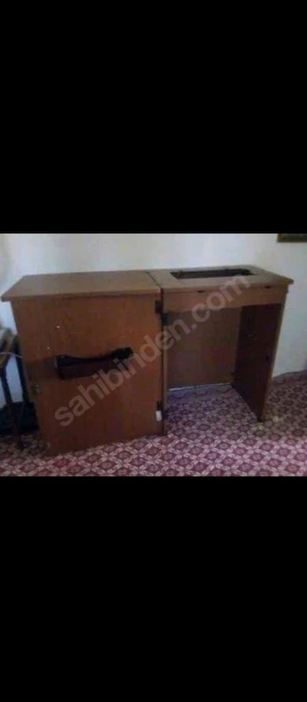 dikiş makinası dolabı ayak basma aparatlari ile - 3