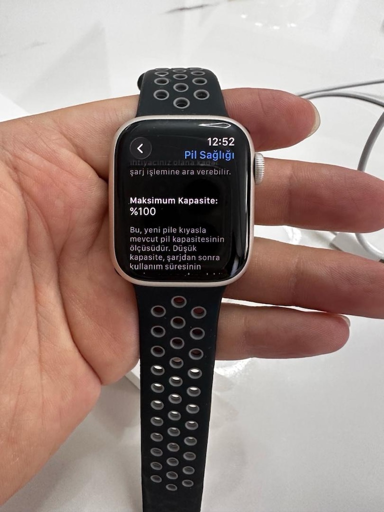 Apple Watch Series 8 41mm GPS – Pil %100 – Kutulu Faturalı - 3