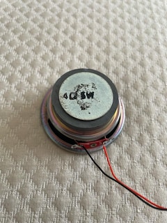 4 Ohm 3 Watt Kompakt Siyah Hoparlör - 3