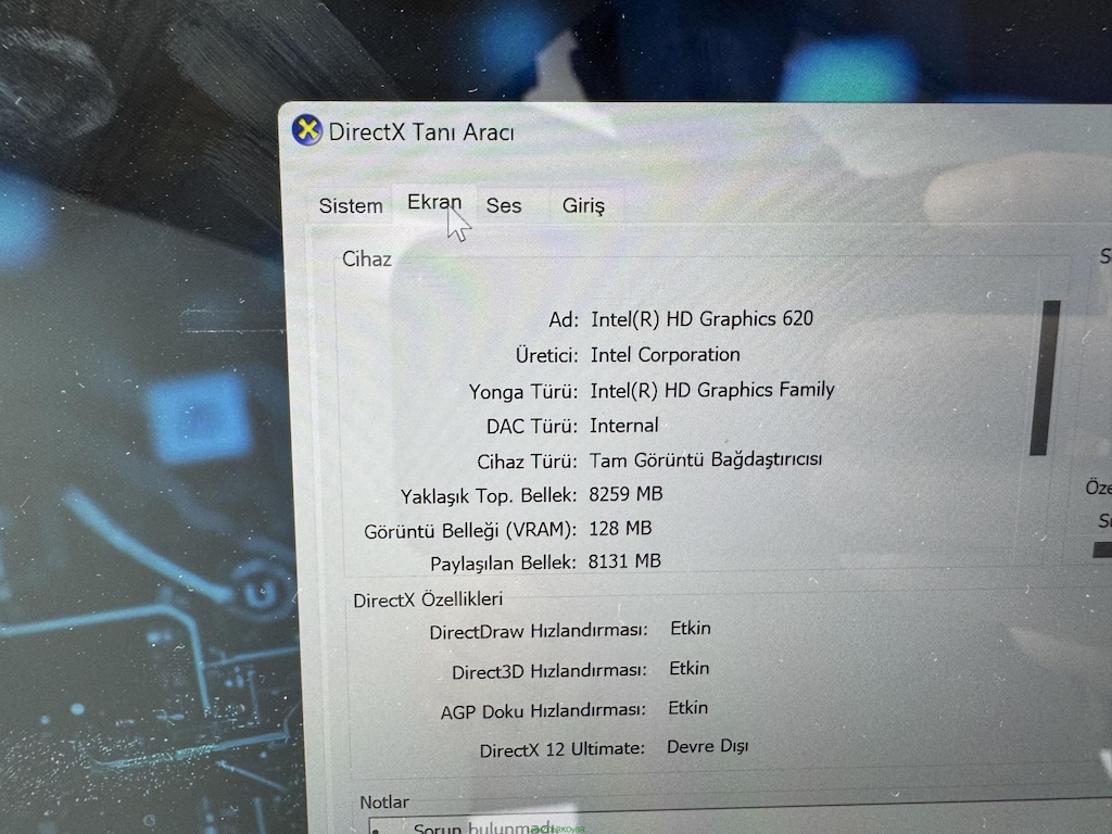 HP ELİT X2 İ5 7. NESİL 16 GB RAM 256 NVME DOKUNMATİK + KALEM - 9