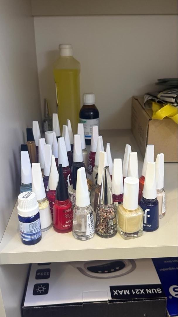 Komple Protez Tırnak & Nail Art Seti | Masa + Koltuklar + Cihazlar - 10