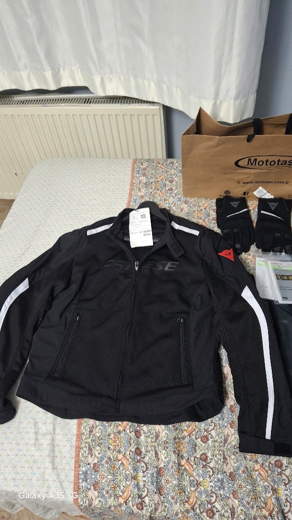 Orijinal sıfır dainese mont eldiven - 3