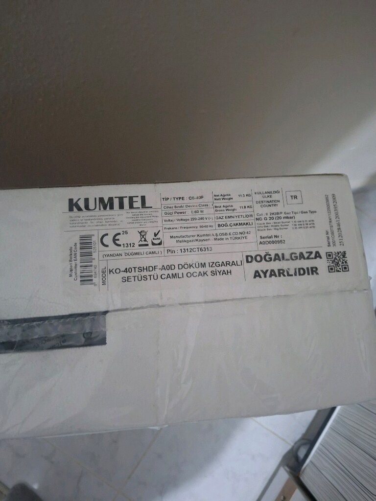 SETÜSTÜ OCAK KUMTEL SIFIR KUTUSUNDA - 3