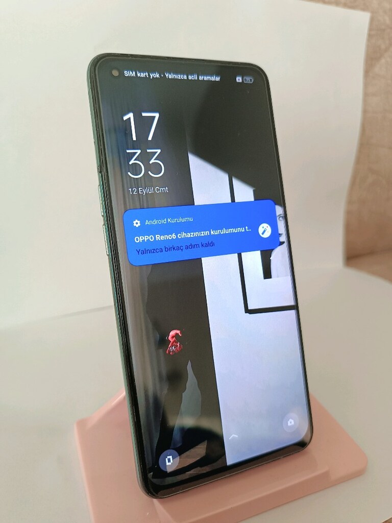 Oppo reno 6 128 gb arka kapak kırık harici hatasız emsalsız temizlikte - 7