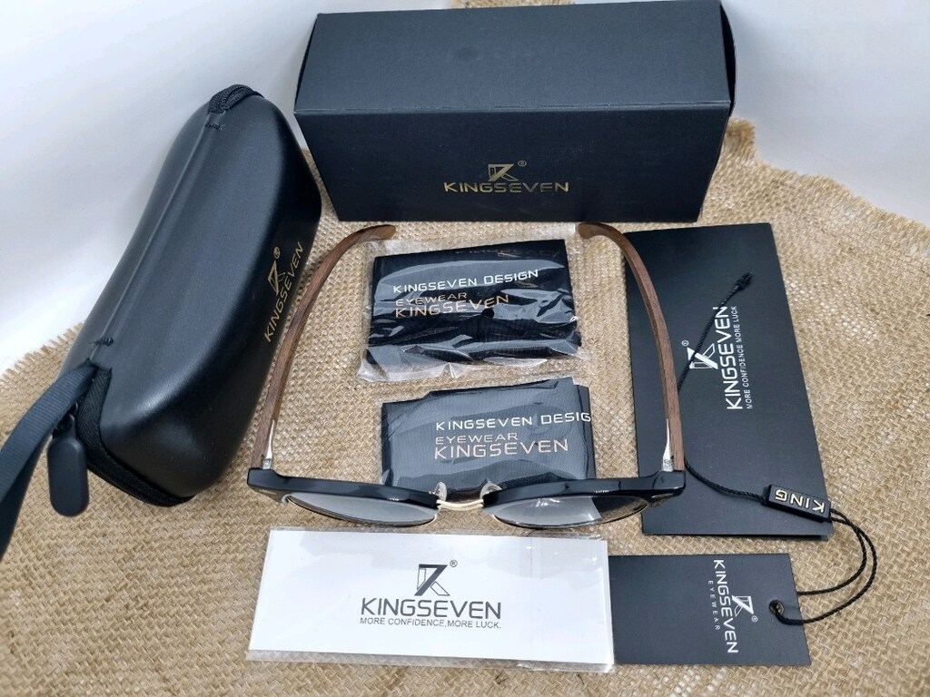 Kingseven erkek polarize güneş gözlüğü gözlük - 6