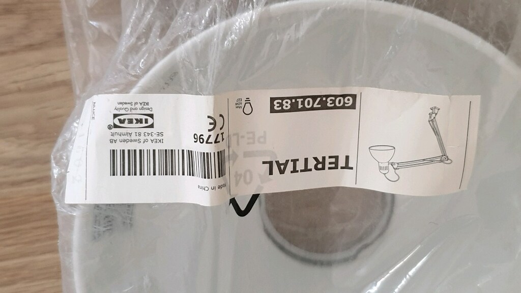 masa lamba ikea tertial ışık çalışma ders atölye - 4
