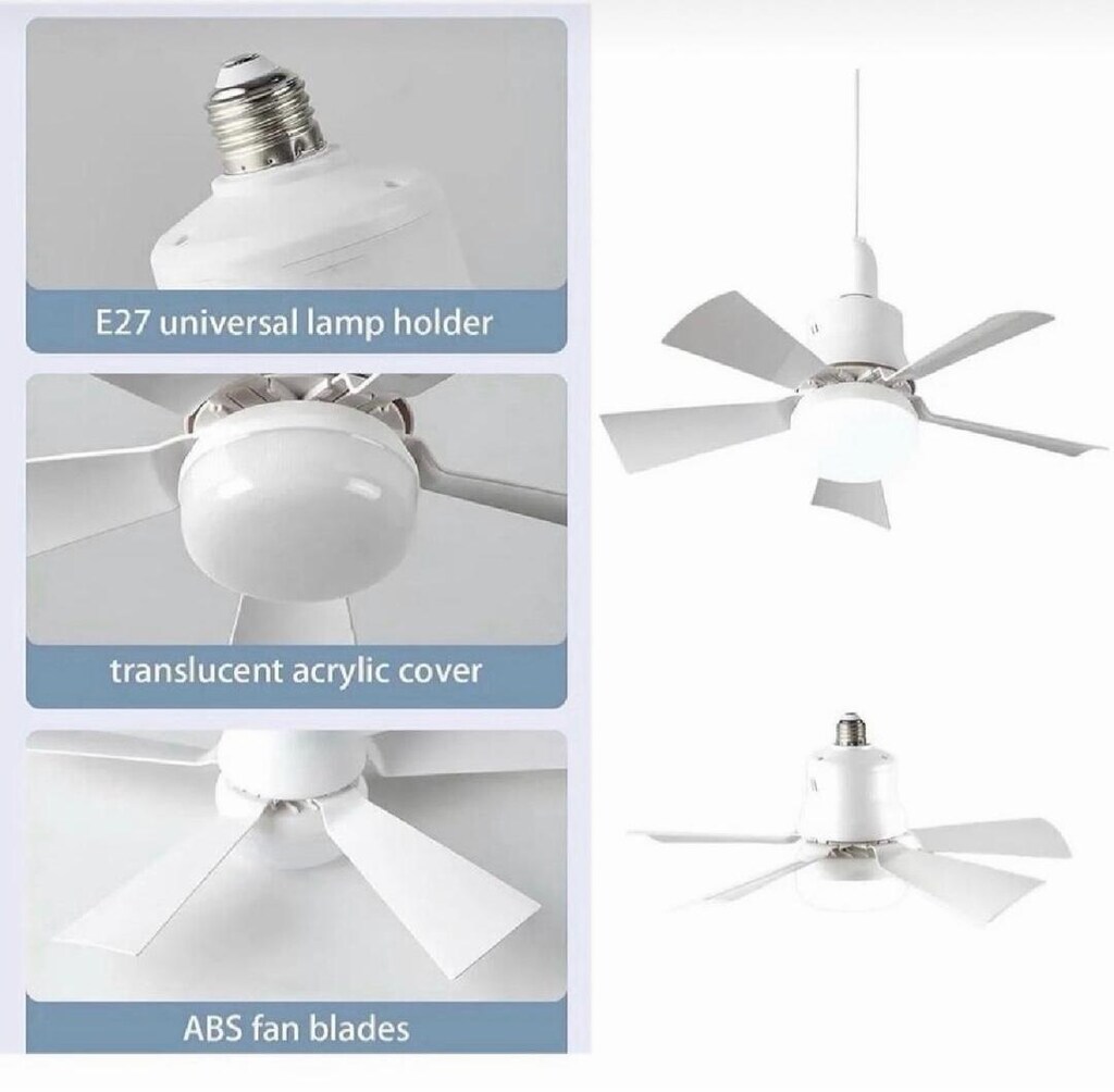 Cata CT-1155 Ledli Fan Vantilator 200Watt-6500K, kumandalı - 4
