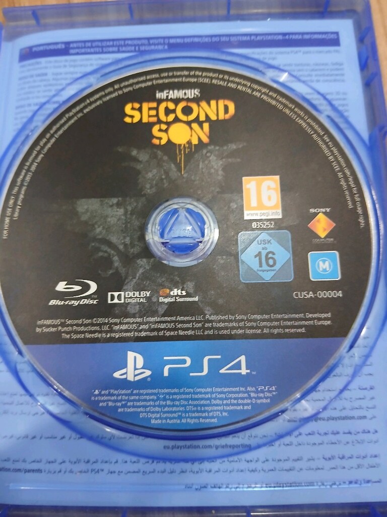 ps4 infamous second son - 2