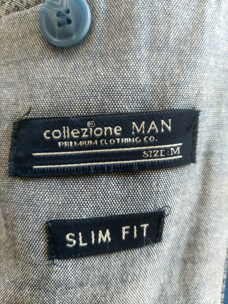 Collezione man Saks mavi blazer ceket - 10