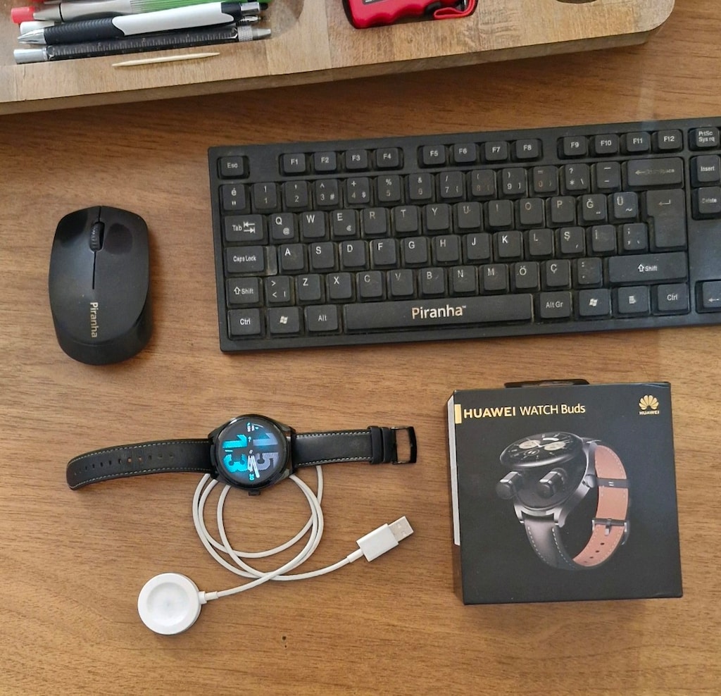 Kutulu Orijinal Huawei Watch Buds Akıllı Saat (Kulaklıklı) - 8