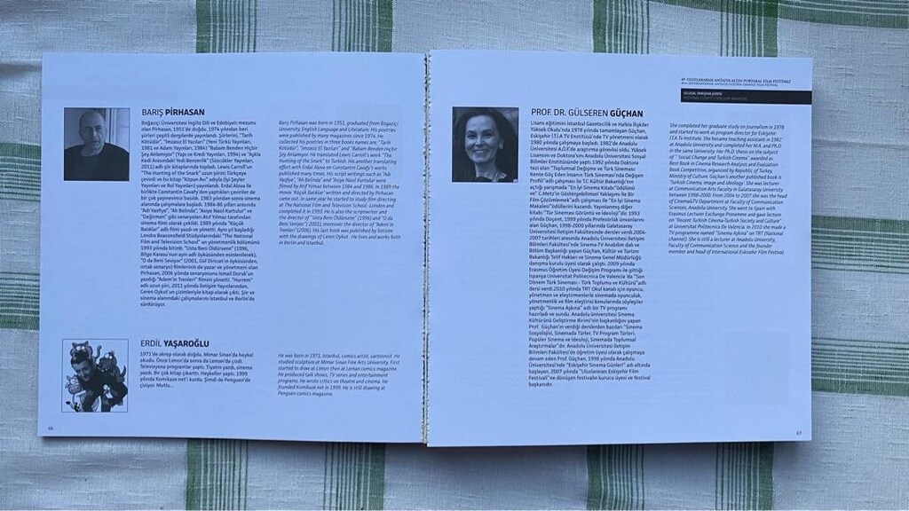 Antalya Altın Portakal Film Festivali Program Kitapçık 2010,2011,2012 - 19